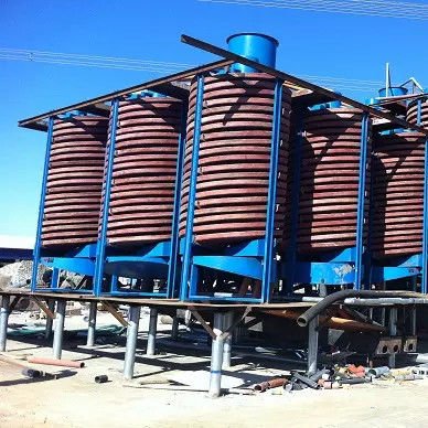 डीवाटरिंग डिस्लिमिंग के लिए कॉपर माइनिंग लेबोरेटरी स्पाइरल क्लासिफायर मशीन