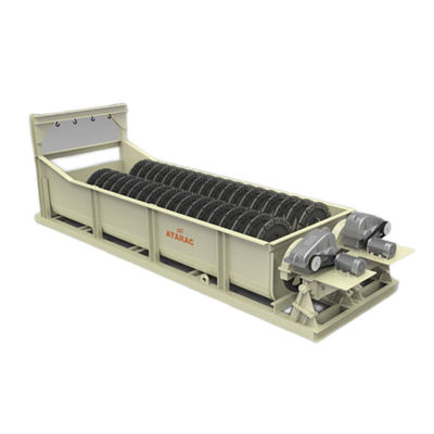 प्रयोगशाला खनन भूवैज्ञानिक सर्पिल क्लासिफायर मशीन उपकरण 0.6Kw 60kg / H