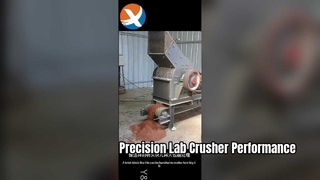 अयस्क नमूना तैयार करने के लिए कुशल प्रयोगशाला जॉ क्रशर